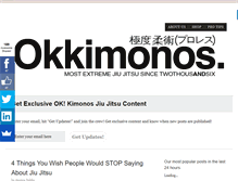 Tablet Screenshot of okkimonosblog.com